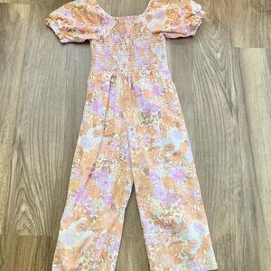 💕3 for $15💕
Cotton On Floral Peach Kids Jumpsuit